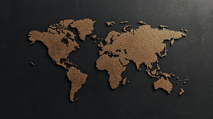 Global economic trends analyzing insights from world map data