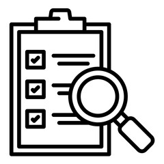 Inspection Checklist Icon