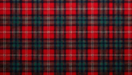 Bold Plaid Pattern with a Textured Look for Fabric or Design