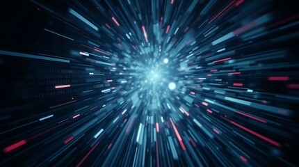 Obraz premium Futuristic Internet Technology Concept Background