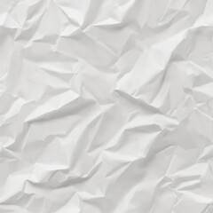 Obraz premium white crumpled paper texture background . generative ai 