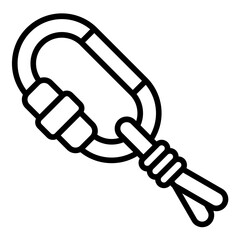 Climbing Clip Icon