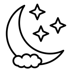 Crescent Moon Icon