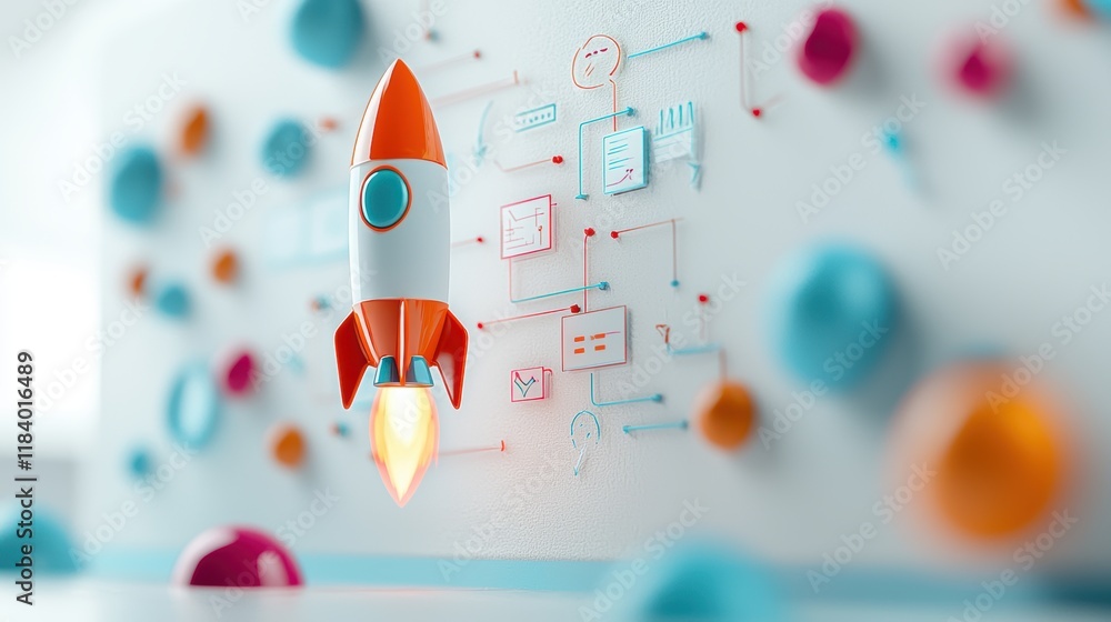 Poster a group of software developers brainstorming around a whiteboard filled with diagrams, algorithms, a