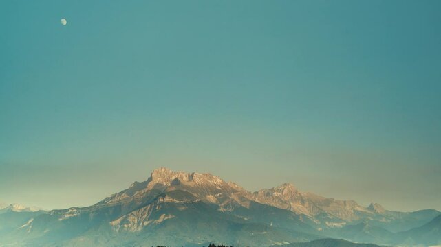 Summer Mountain View,  L'obiou In Alps, France.
