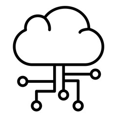 Cloud Computing Icon
