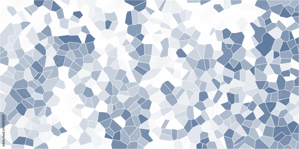 Aufkleber abstract mosaic pattern with cool blue tones. geometric background for modern design and creative vi