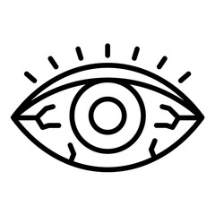 Bloodshot Eyes Icon