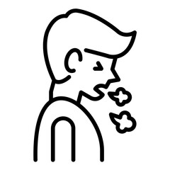 Shortness of Breath Icon