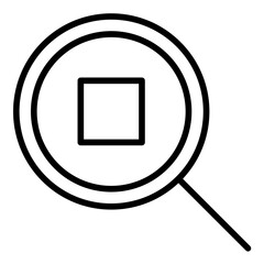 Fototapeta premium Research Tools Icon