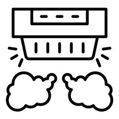 Smoke Alarm Icon