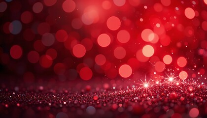 Red Glitter Bokeh: This captivating photo features a mesmerizing backdrop of red bokeh lights, with sparkling glitter adding a touch of magic.  It evokes a sense of warmth, celebration.