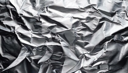 クシャクシャ（銀、アルミ）