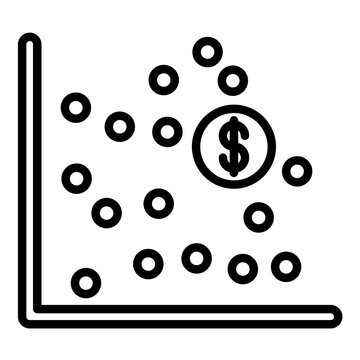 Scatter Plot Icon