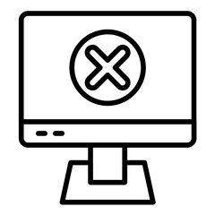 Obraz premium Error Icon