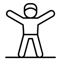 Marathon Stretches Icon