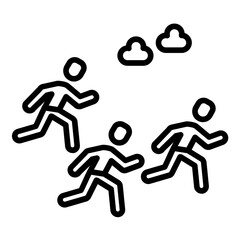 Running Group Icon