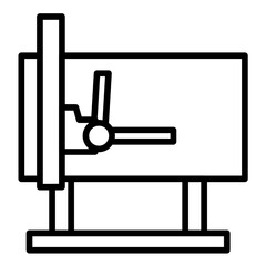 Drafting Machine Icon