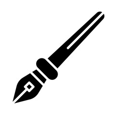 Ink Pen glyph icon