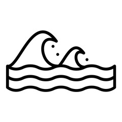 Sea Waves Icon