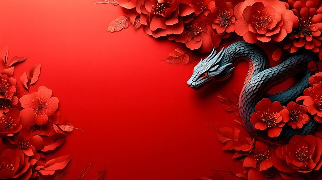 Chinese New Year.lunar new year,year of the snake.&nbsp;symbolizes the Lunar New Year of China