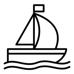 Sailboat Icon