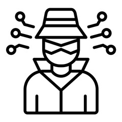Cyber inspector Icon
