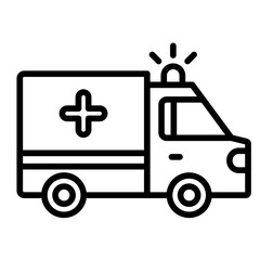 Ambulance Van Icon