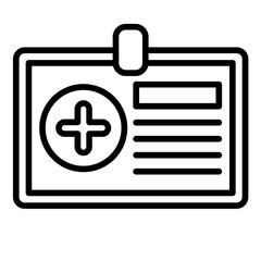 Medical Badge Icon