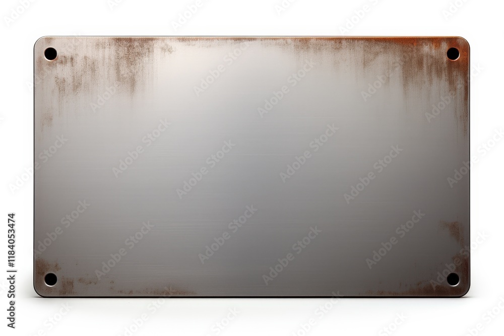 Aufkleber metallic surface with rustic patina, textured background ideal for design projects and creative appl