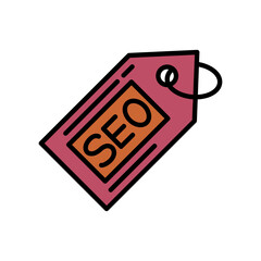 SEO Tag Icon Design
