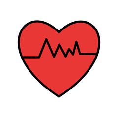 Cardiogram Icon Design