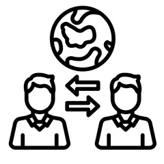 Cultural Exchange Icon