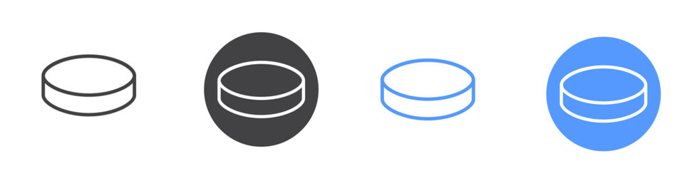 Coin icon vector symbol outline sign