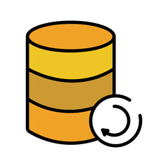 Data Retrieval Icon Design