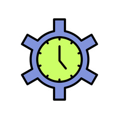 Time Management Icon Design