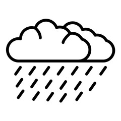 Monsoon Cloud Burst Icon
