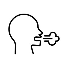 Bad Breath Icon Design