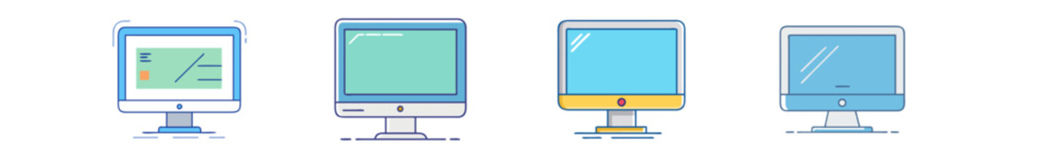 pickup truck vector icon, office vector illustration - simple illustration of pickup truck perfect for logos, and office-themed designs.