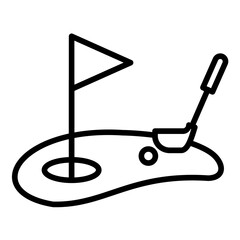 Miniature Golf Icon