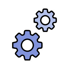 Fototapeta premium Gaming Gear Icon Design