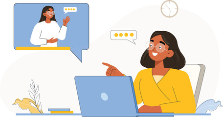 Professional office hiring scene, designed for impactful and appealing recruitment posters.