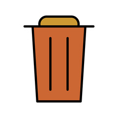 Trash Can Icon Design
