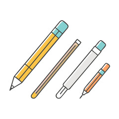 pen refills vector icon, office vector illustration - simple illustration of pen refills perfect for logos, and office-themed designs.
