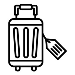 Luggage Tag Icon