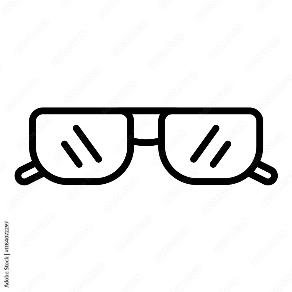 Sticker Sunglasses Icon