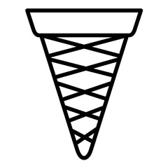 Waffle Cone Icon