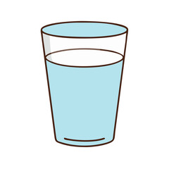 glass of milk vector icon, foods vector illustration - simple illustration of glass of milk perfect for logos, and foods-themed designs.