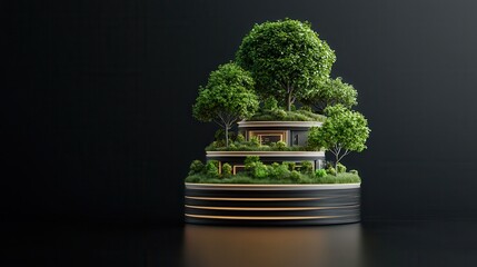 Sustainable business model innovation urban environment 3d design