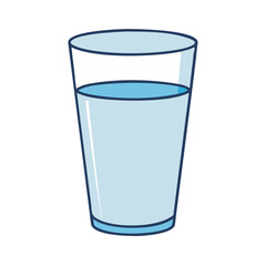 glass of milk vector icon, drinks vector illustration - simple illustration of glass of milk perfect for logos, and drinks-themed designs.